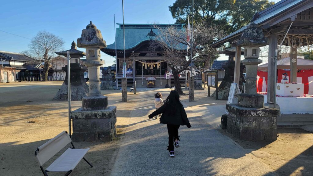 四王子神社参道