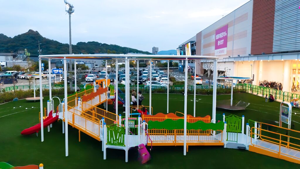 幼児エリア通路